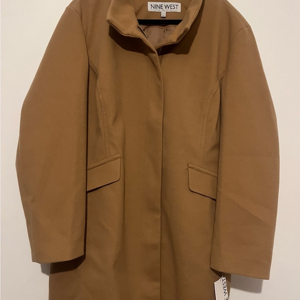 Nine West Women's Brown Trench Coat